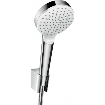 Душовий набір Hansgrohe Crometta 1jet 1,25 м, бiлий/хром