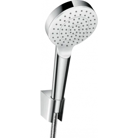 Душовий набір Hansgrohe Crometta 1jet 1,25 м, бiлий/хром