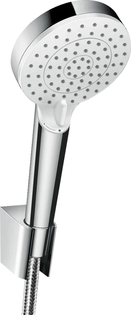 Душевой набор Hansgrohe с портером Crometta Vario,1.25 m, белый/хром
