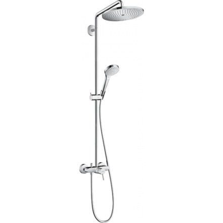 Душова система Hansgrohe Croma Select S 280 1jet Showerpipe зі змішувачем, хром (26791000)