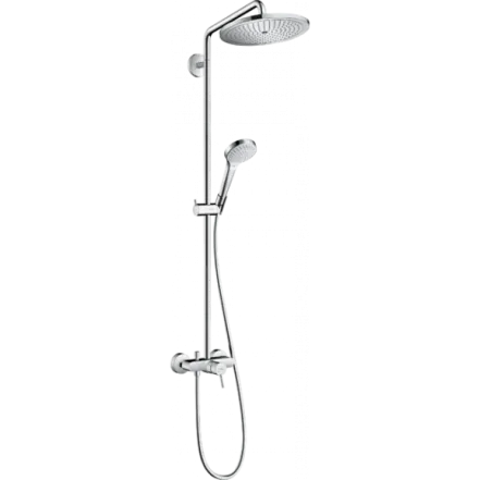 Душова система Hansgrohe Croma Select S 280 1jet Showerpipe зі змішувачем, хром (26791000)