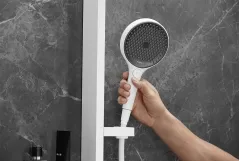 Душевая система скрытого монтажа Hansgrohe Rainfinity Showerpipe 360 1jet, белый матовый Фото - 4