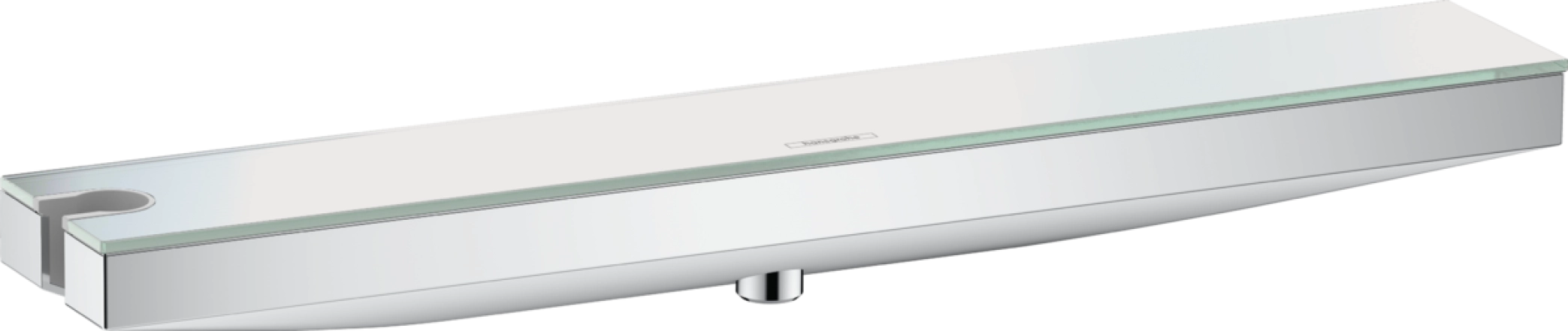 Шланговое подсоединение Hansgrohe Rainfinity, с держателем для душа Porter 500 и полочкой L, хром