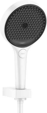 Душовий набiр Hansgrohe Rainfinity 130, 3jet, зi шлангом 125см, бiлий матовий