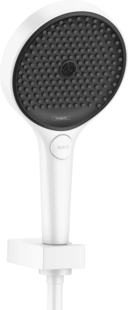 Душовий набiр Hansgrohe Rainfinity 130, 3jet, зi шлангом 125см, бiлий матовий