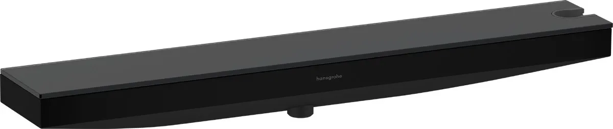 Шлангове підключення Hansgrohe Porter 500 Rainfinity з поличкою R, матовий чорний (26858670)