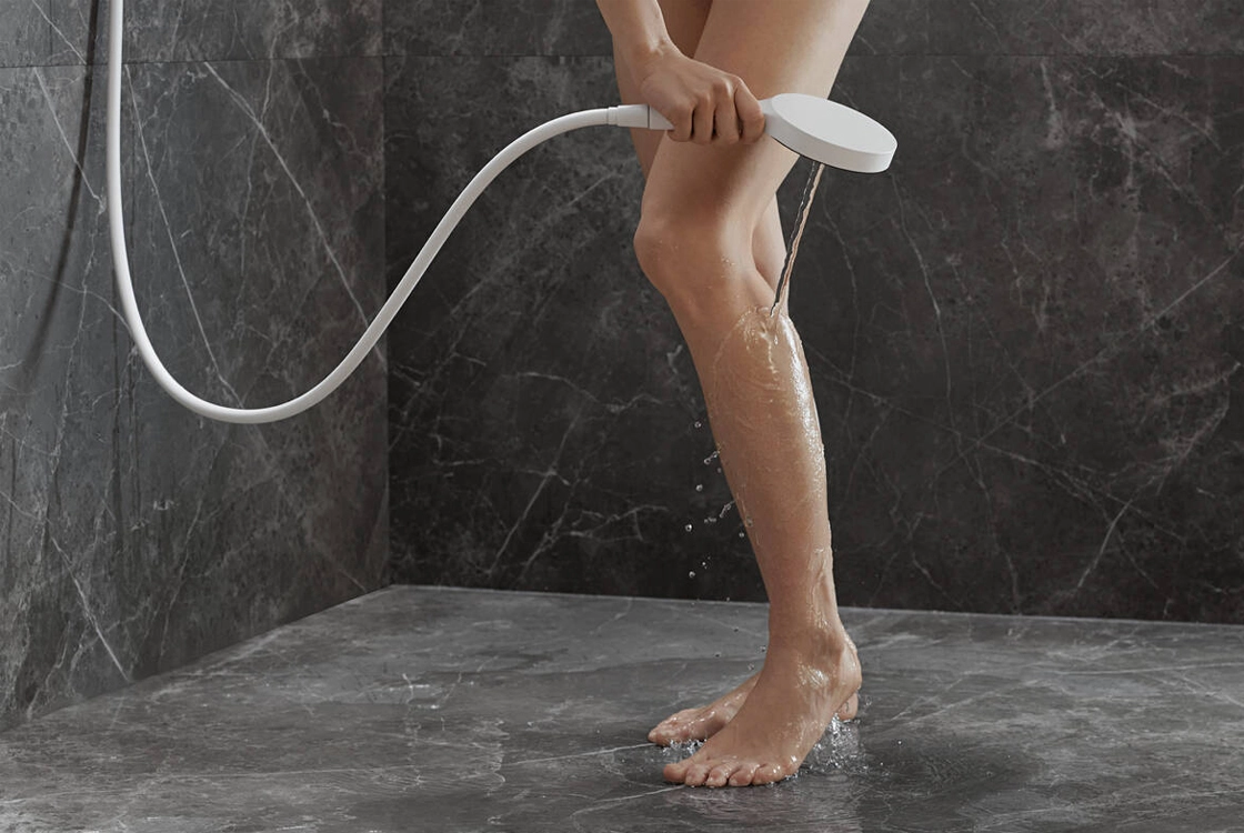 Ручной душ Hansgrohe Rainfinity, 3jet, матовый белый Фото - 2