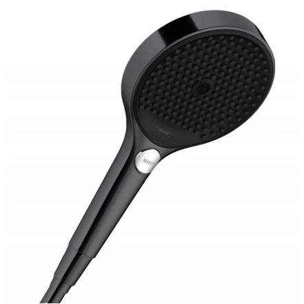 Ручний душ Hansgrohe Rainfinity, 3jet, EcoSmart, колір чорний матовий