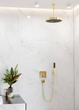 Ручной душ-"палочка" Hansgrohe Rainfinity100 1jet, полированное золото Фото - 1