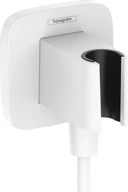 Тримач для душу Hansgrohe FIXFIT Porter E, білий матовий