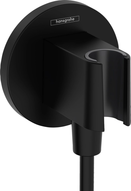 Тримач для душу Hansgrohe FIXFIT Porter S, чорний матовий