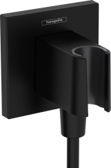 Тримач для душу Hansgrohe FIXFIT Porter Square, чорный матовий