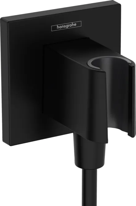 Тримач для душу Hansgrohe FIXFIT Porter Square, чорный матовий