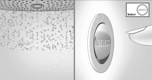 Душевая система Hansgrohe Croma Select S Showerpipe 280 1jet с термостатом, бронза матовый 26890140 Фото - 2