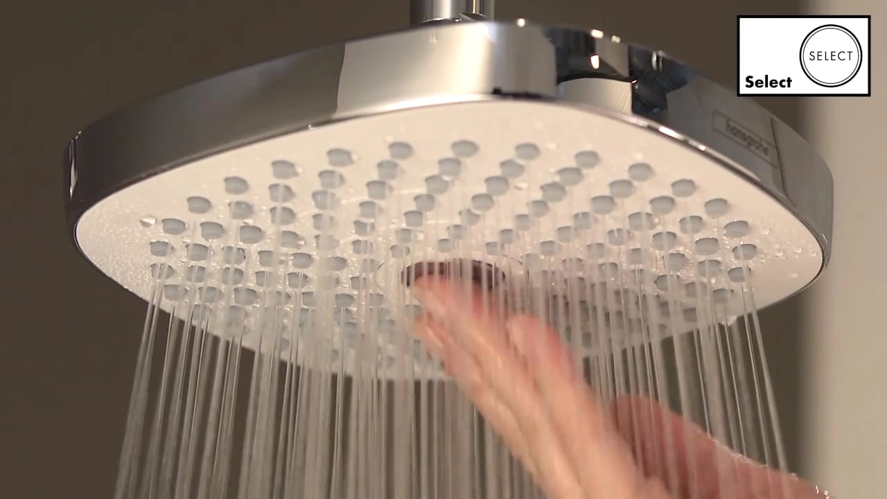 Душевая система Hansgrohe Croma Select E со смесителем 180 белый/хром (27258400) Фото - 2