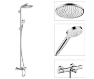 Душова система Hansgrohe для ванни Crometta S 240 Showerpipe