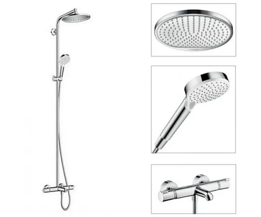 Душова система Hansgrohe для ванни Crometta S 240 Showerpipe