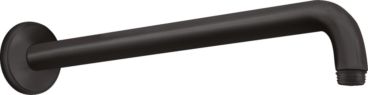 Тримач душу hansgrohe настінний 389 мм, чорний матовий 27413670