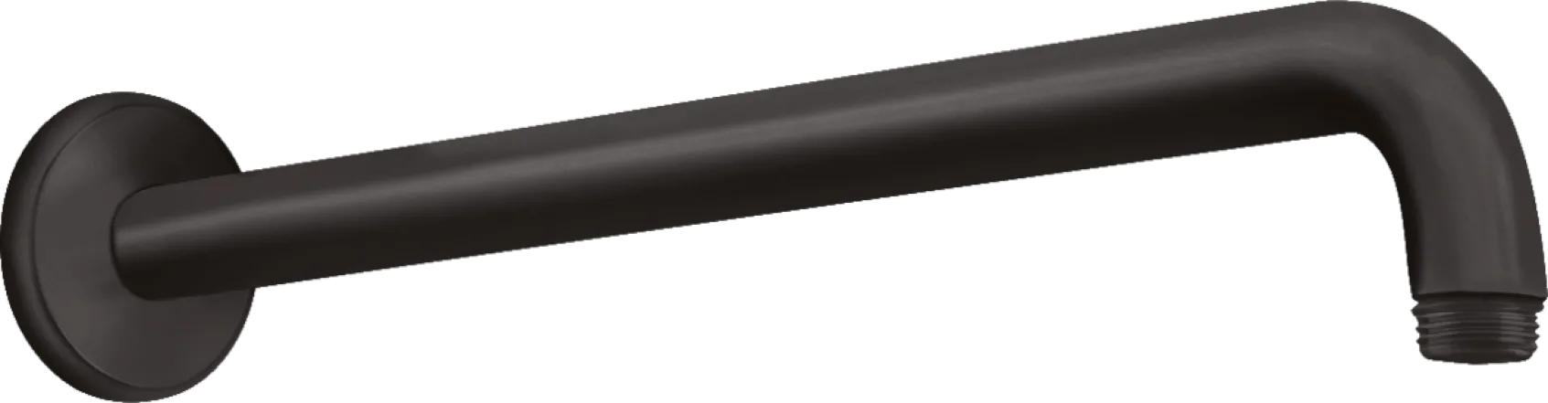 Держатель душа hansgrohe настенный 389 мм, черный матовый 27413670