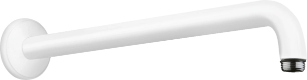Тримач верхнього душу Hansgrohe  389 мм,  білий матовий