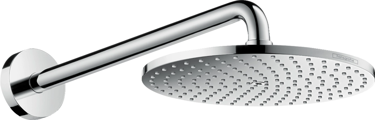 Верхній душ Hansgrohe Raindance S 240 1 jet, з тримачем, PowderRain, хром