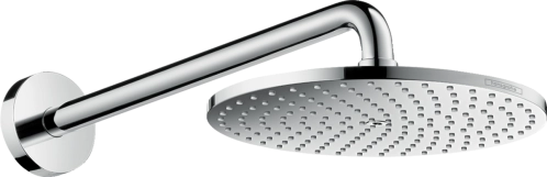 Верхній душ Hansgrohe Raindance S 240 1 jet, з тримачем, PowderRain, хром