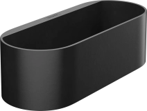 Косметична ємність Hansgrohe WALLSTORIS 27912670, чорна