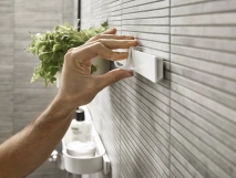Косметична ємність Hansgrohe WALLSTORIS 27912670, чорна Фото - 1