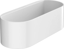 Косметична ємність Hansgrohe WALLSTORIS 27912700, біла