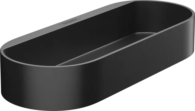 Косметическая емкость Hansgrohe WALLSTORIS 27913670, черная