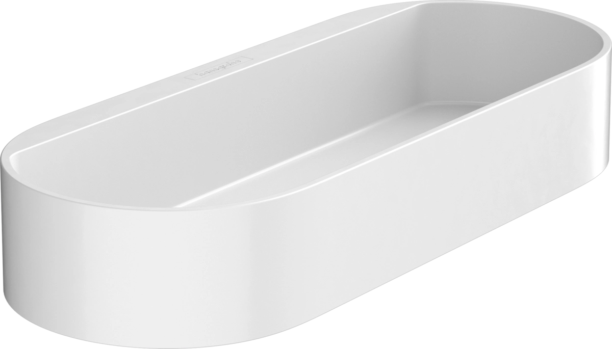 Косметична ємність Hansgrohe WALLSTORIS 27913700, біла