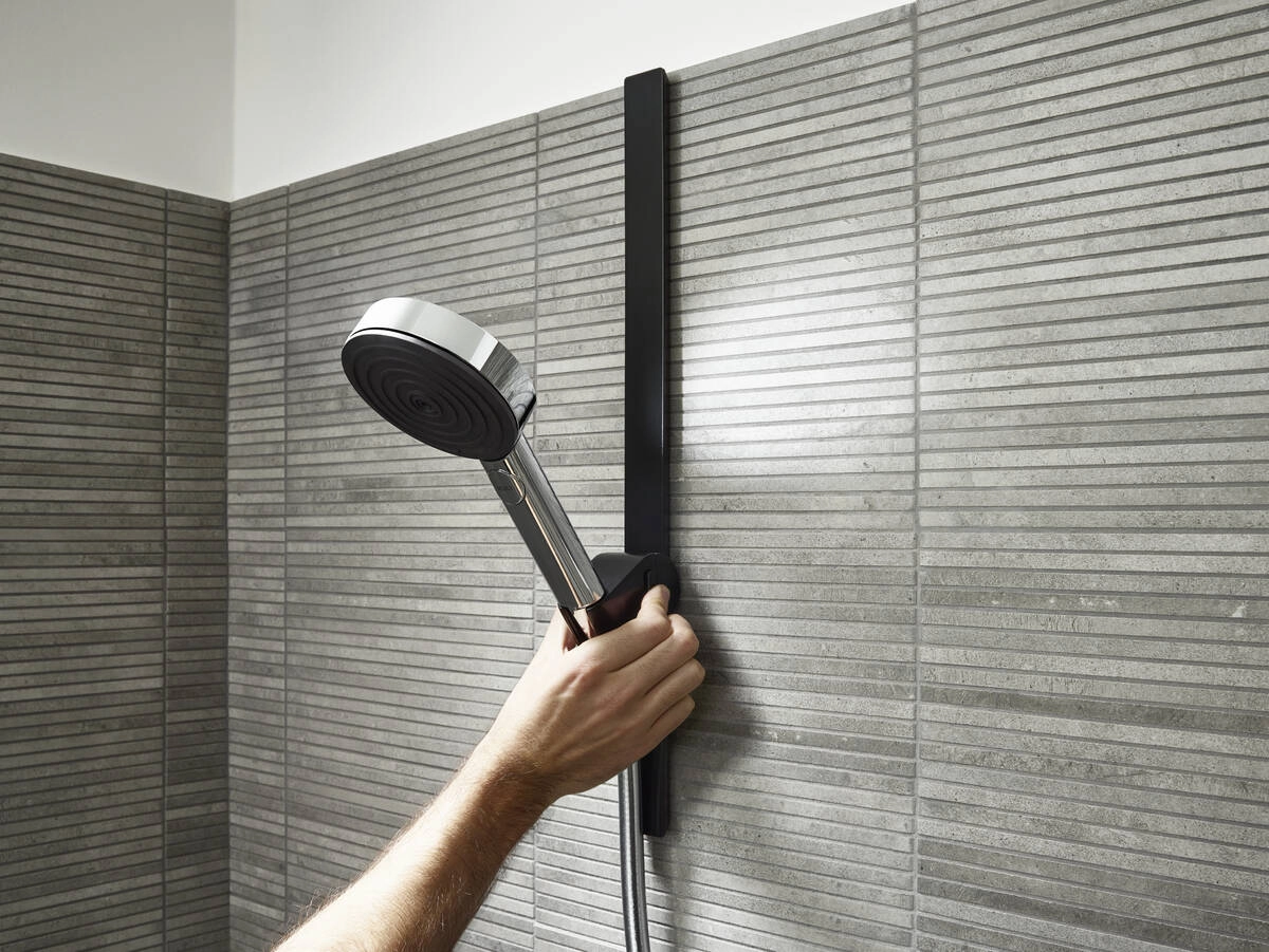 Держатель ручного душа Hansgrohe WALLSTORIS 27917700, белый Фото - 1