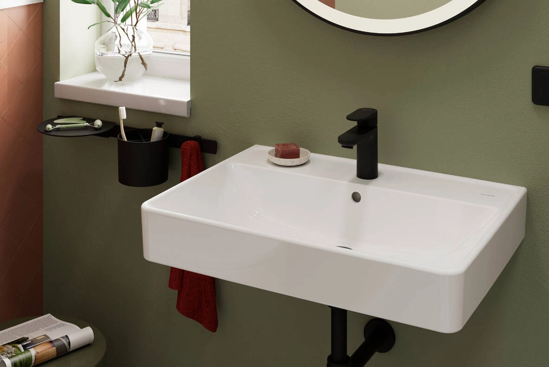 Набір аксесуарів 4в1 Hansgrohe WALLSTORIS (27968670), чорний Фото - 1