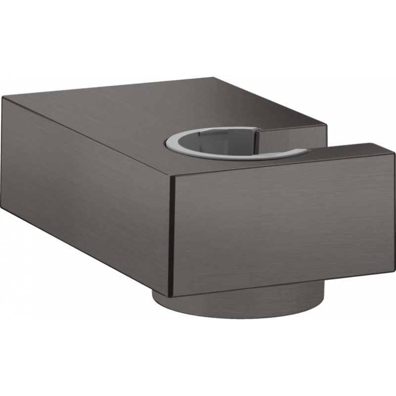 Душевой держатель Hansgrohe Porter E, шлифованный черный/хром