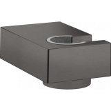 Душевой держатель Hansgrohe Porter E, шлифованный черный/хром
