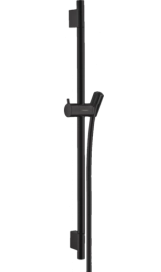 Душова штанга Hansgrohe Unica S Puro 65 см зi шлангом, матовий чорний