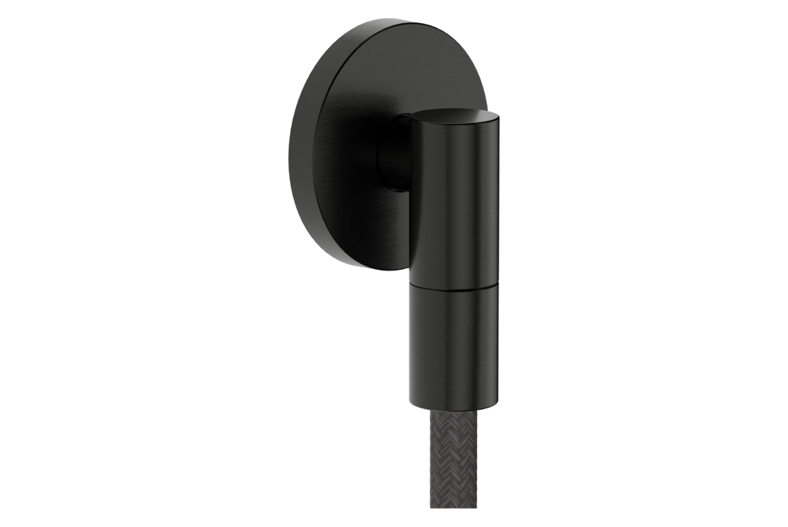 Шлангове з`єднання Hansgrohe FIXFIT FINE S, шліфованний чорний хром