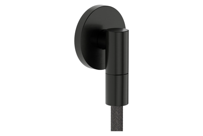 Шлангове з`єднання Hansgrohe FIXFIT FINE S, шліфованний чорний хром