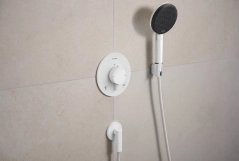 Шланговое соединение Hansgrohe FIXFIT FINE S, белый матовый Фото - 1