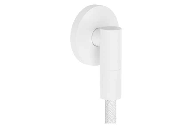 Шлангове з`єднання Hansgrohe FIXFIT FINE S, білий матовий