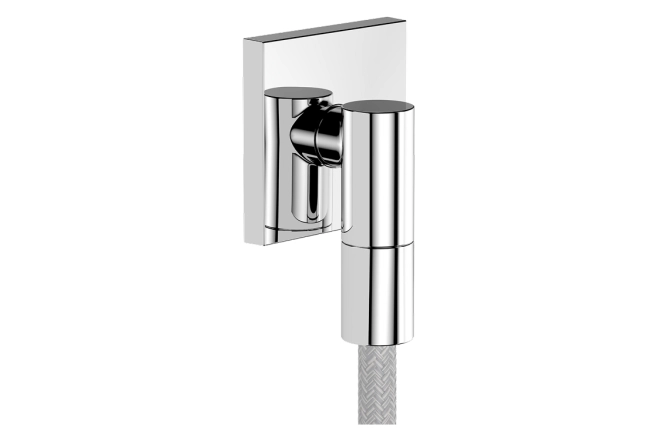 Шлангове з`єднання Hansgrohe FIXFIT FINE E, хром