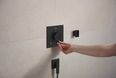 Шланговое соединение Hansgrohe FIXFIT FINE E, черный матовый Фото - 1