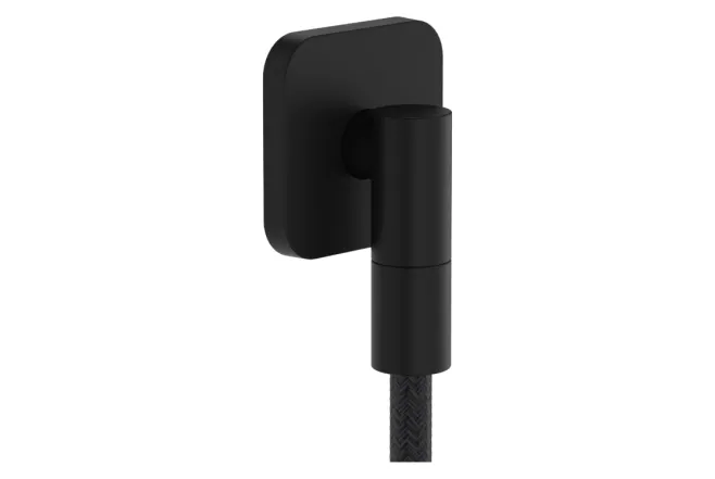 Шланговое соединение Hansgrohe FIXFIT FINE Q, черный матовый