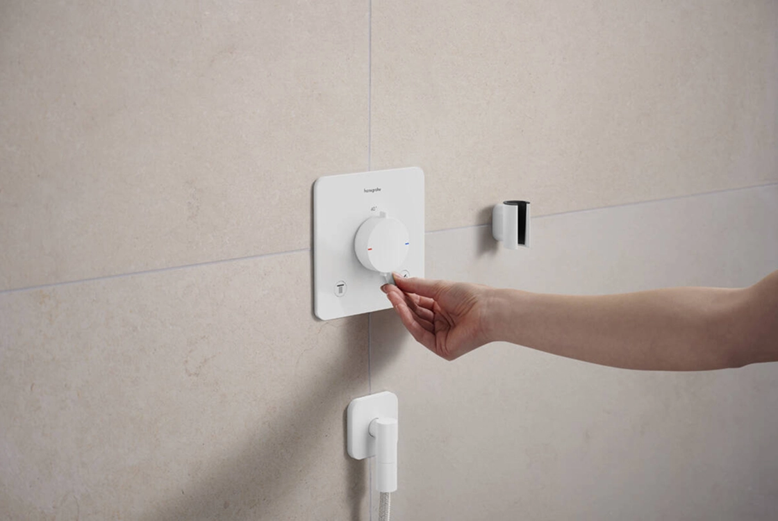 Шлангове з`єднання Hansgrohe FIXFIT FINE Q, білий матовий Фото - 2