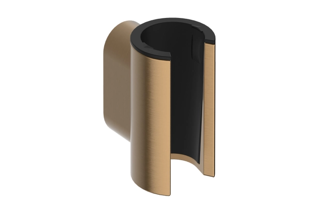 Душовий тримач Hansgrohe Porter FINE, шліфованна бронза