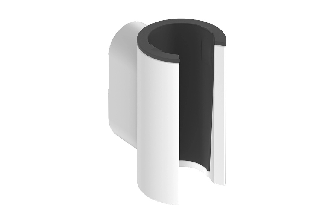 Душовий тримач Hansgrohe Porter E, білий матовий