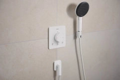 Душовий тримач Hansgrohe Porter E, білий матовий Фото - 1