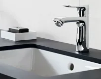 Смеситель для раковины Hansgrohe Metris 110 однорычажный, хром Фото - 2