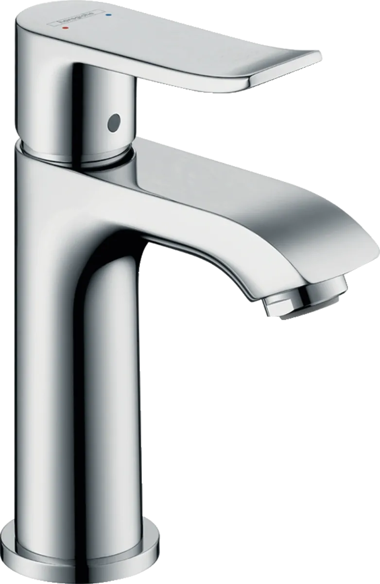 Смеситель для маленькой раковины Hansgrohe Metris 100, однорычажный