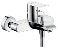 Смеситель для ванны Hansgrohe Metris, однорычажный DN15